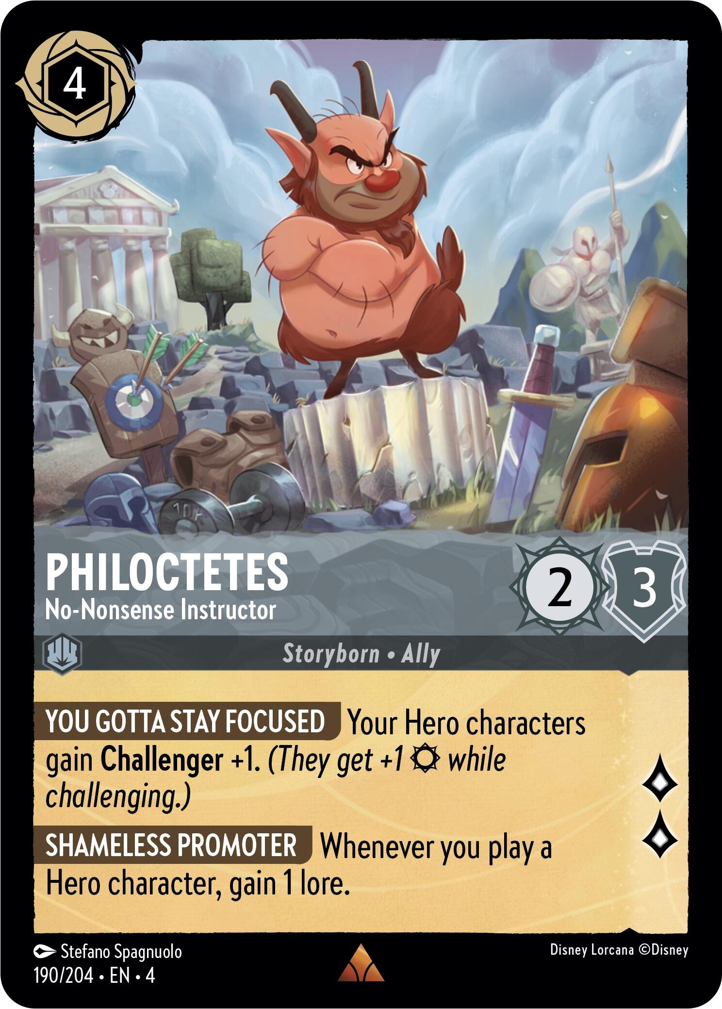 Philoctetes - No-Nonsense Instructor (190/204) [Ursula's Return] | Empire Gaming NC