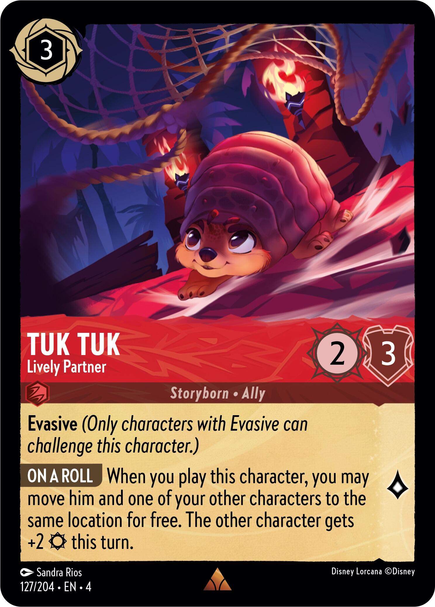 Tuk Tuk - Lively Partner (127/204) [Ursula's Return] | Empire Gaming NC