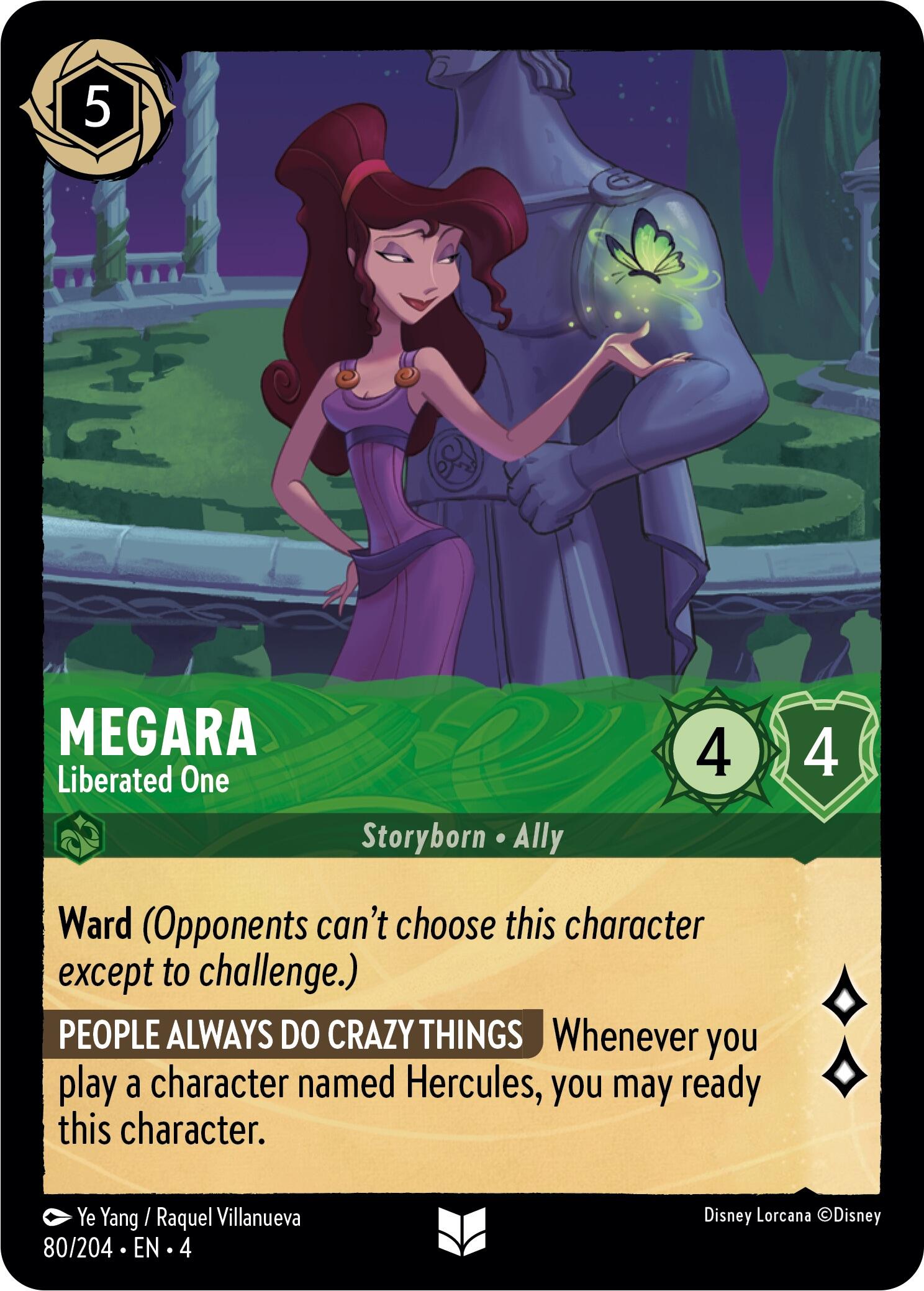 Megara - Liberated One (80/204) [Ursula's Return] | Empire Gaming NC