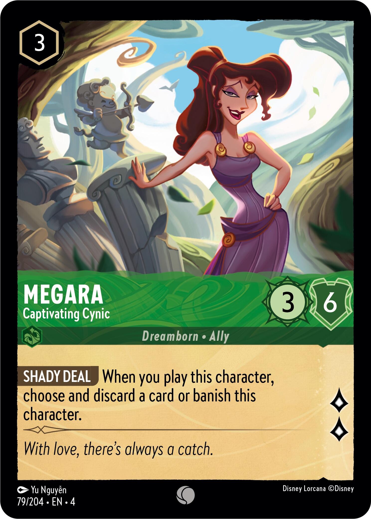 Megara - Captivating Cynic (79/204) [Ursula's Return] | Empire Gaming NC