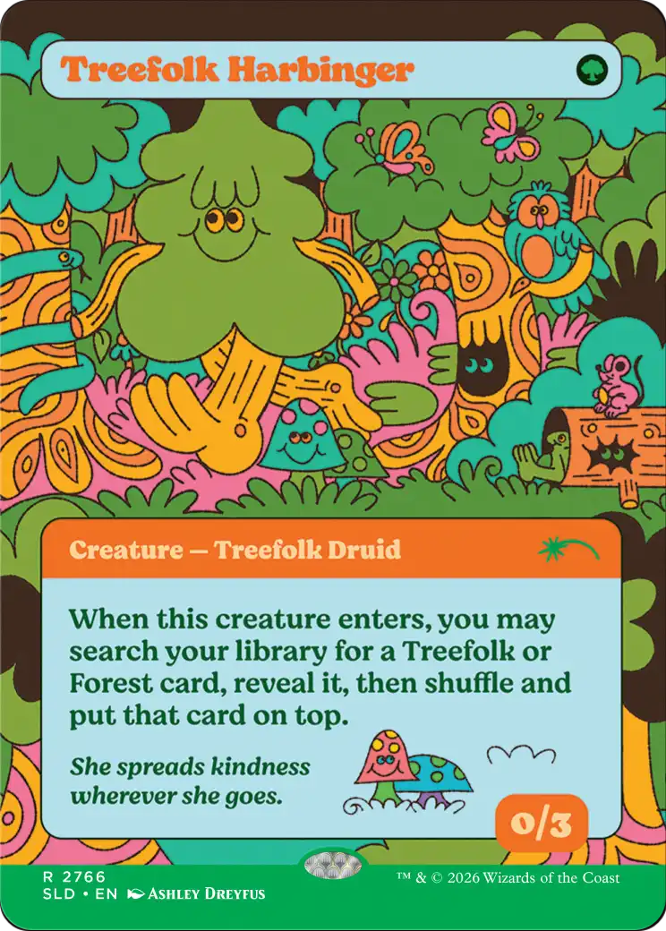 Treefolk Harbinger [Secret Lair Drop Series] | Empire Gaming NC