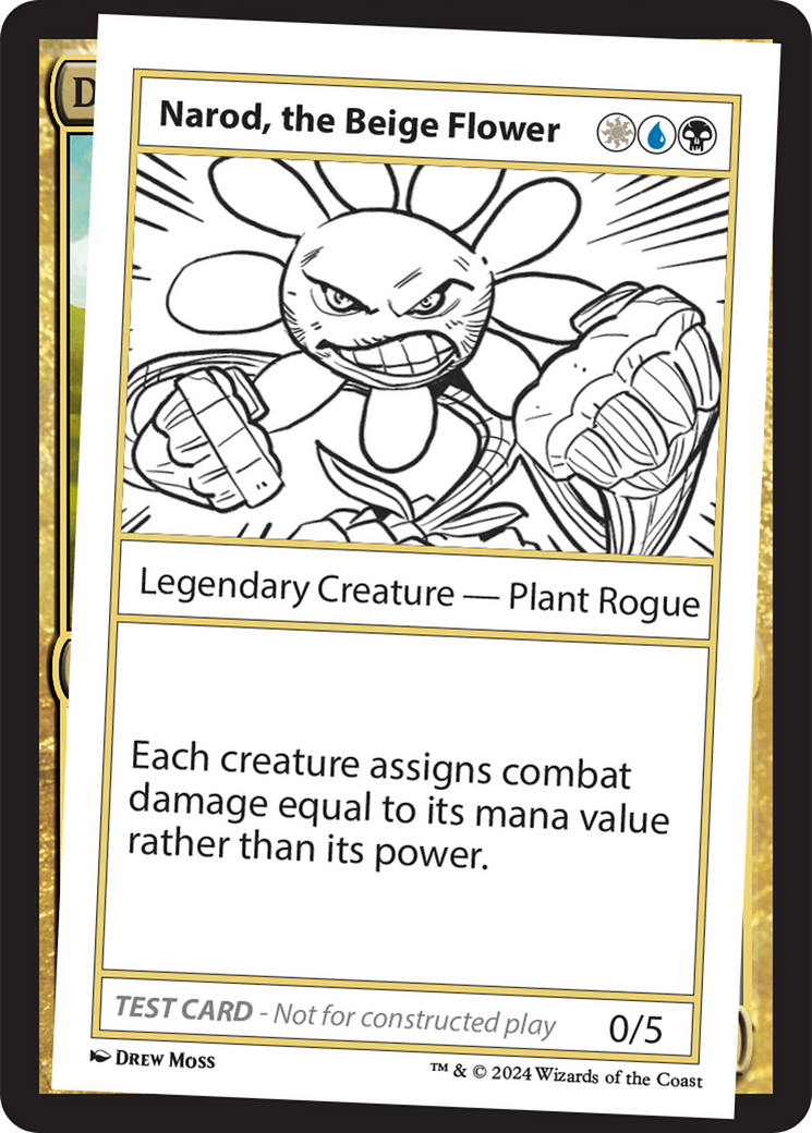 Narod, the Beige Flower [Mystery Booster 2 Playtest Cards] | Empire Gaming NC