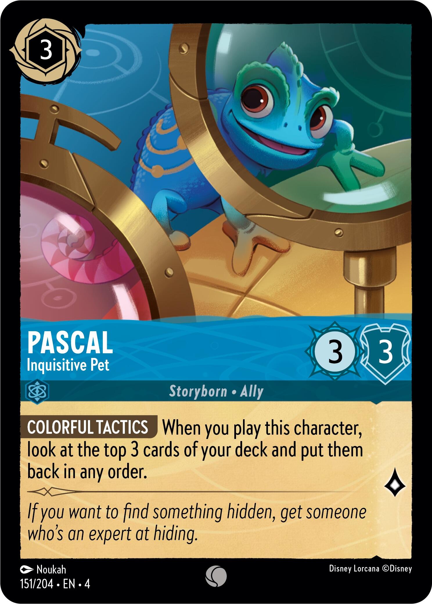 Pascal - Inquisitive Pet (151/204) [Ursula's Return] | Empire Gaming NC