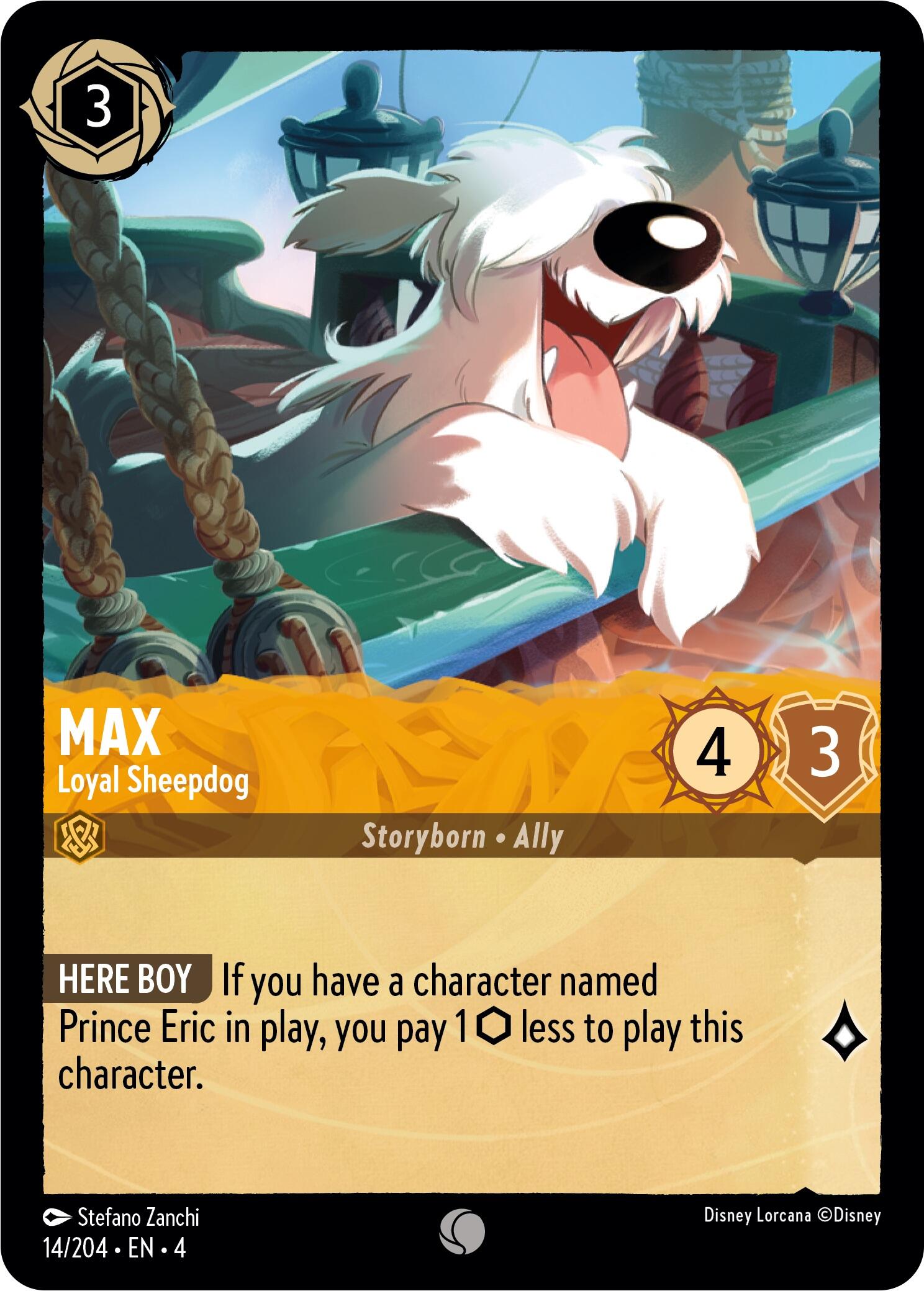 Max - Loyal Sheepdog (14/204) [Ursula's Return] | Empire Gaming NC