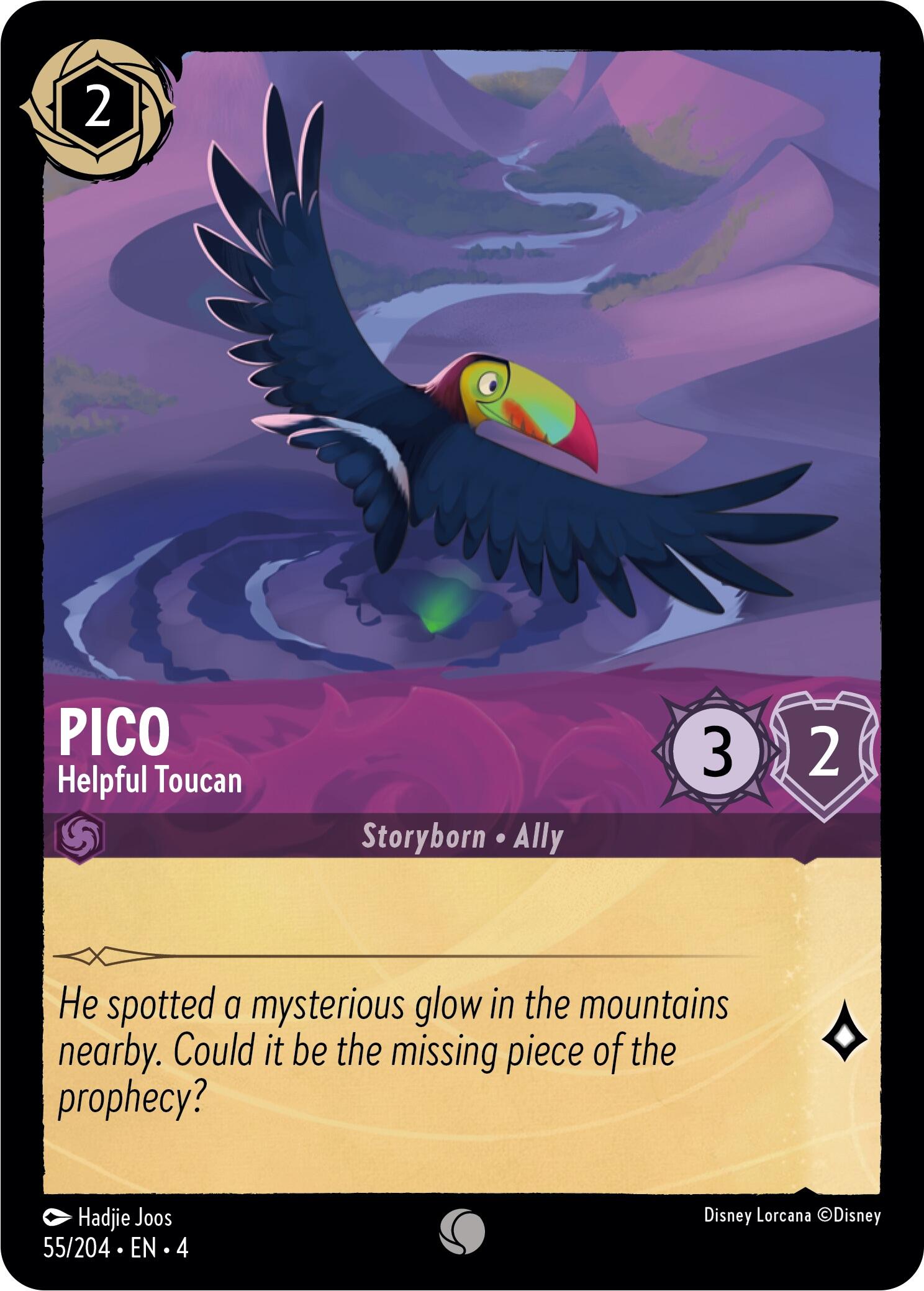 Pico - Helpful Toucan (55/204) [Ursula's Return] | Empire Gaming NC