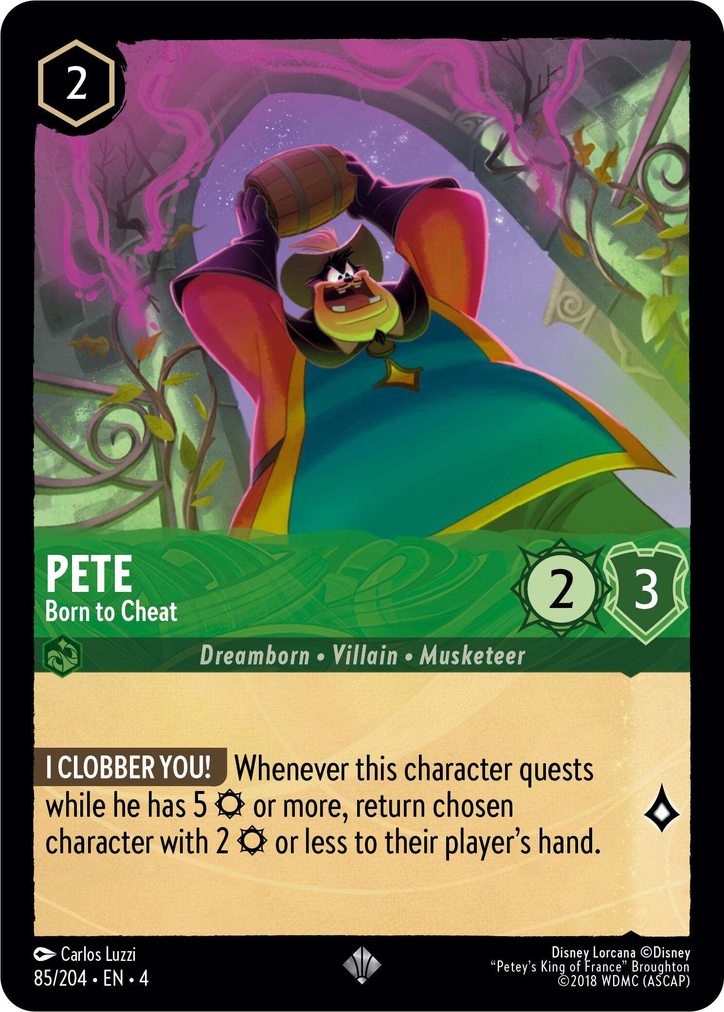 Pete - Born to Cheat (85/204) [Ursula's Return] | Empire Gaming NC
