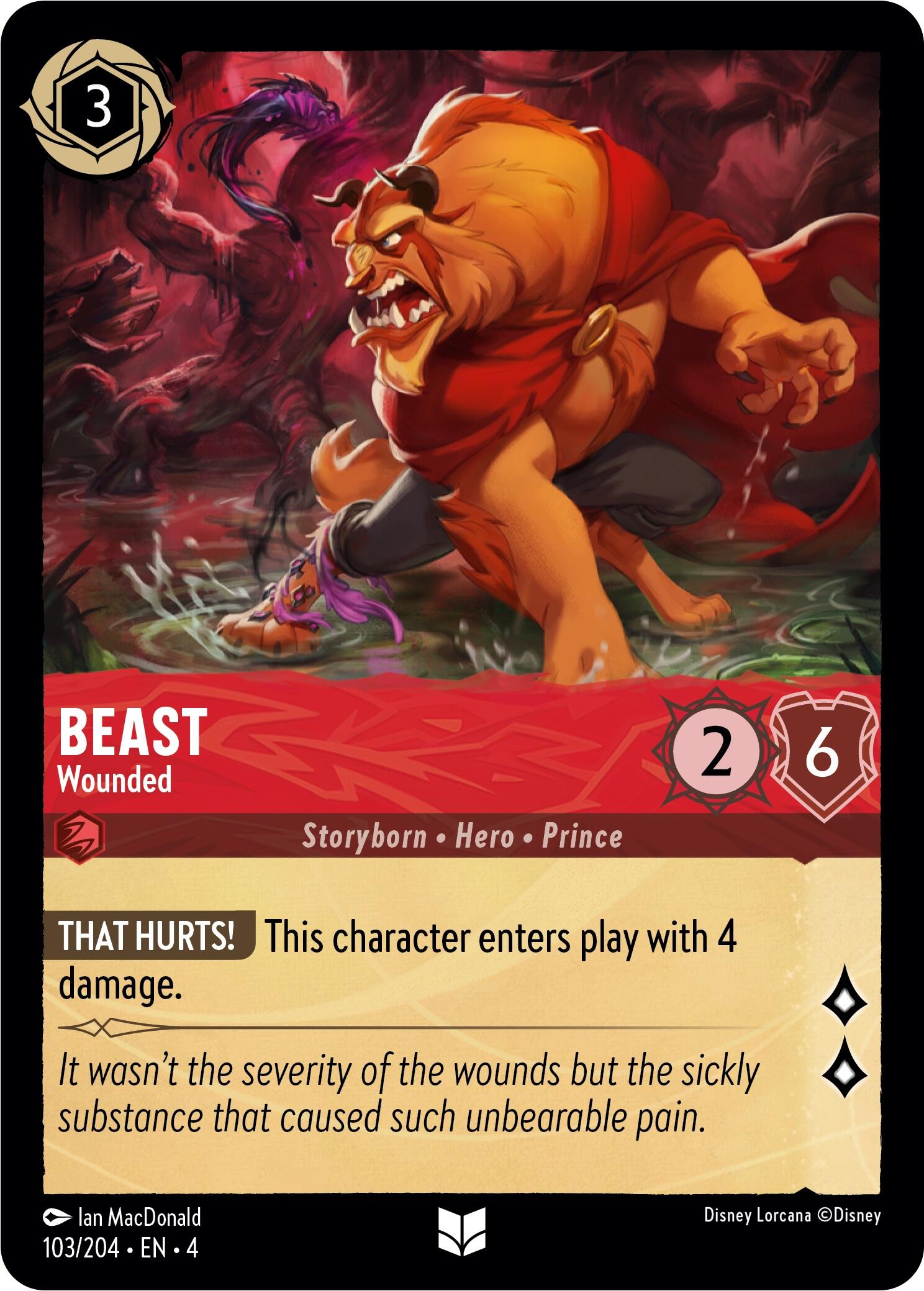 Beast - Wounded (103/204) [Ursula's Return] | Empire Gaming NC