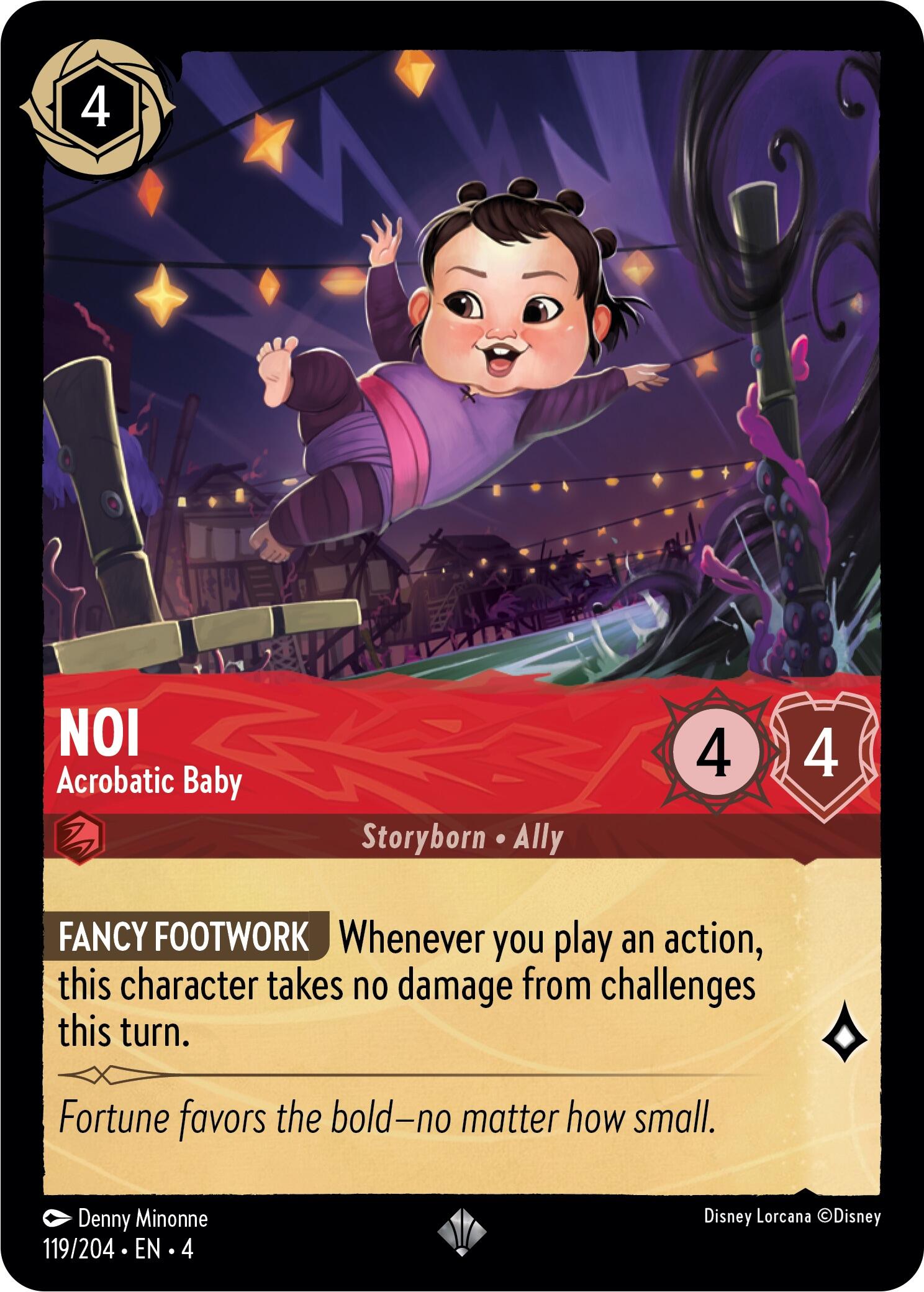 Noi - Acrobatic Baby (119/204) [Ursula's Return] | Empire Gaming NC