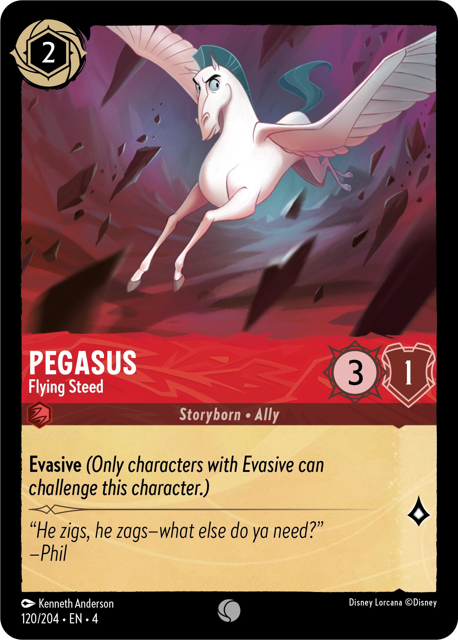 Pegasus - Flying Steed (120/204) [Ursula's Return] | Empire Gaming NC