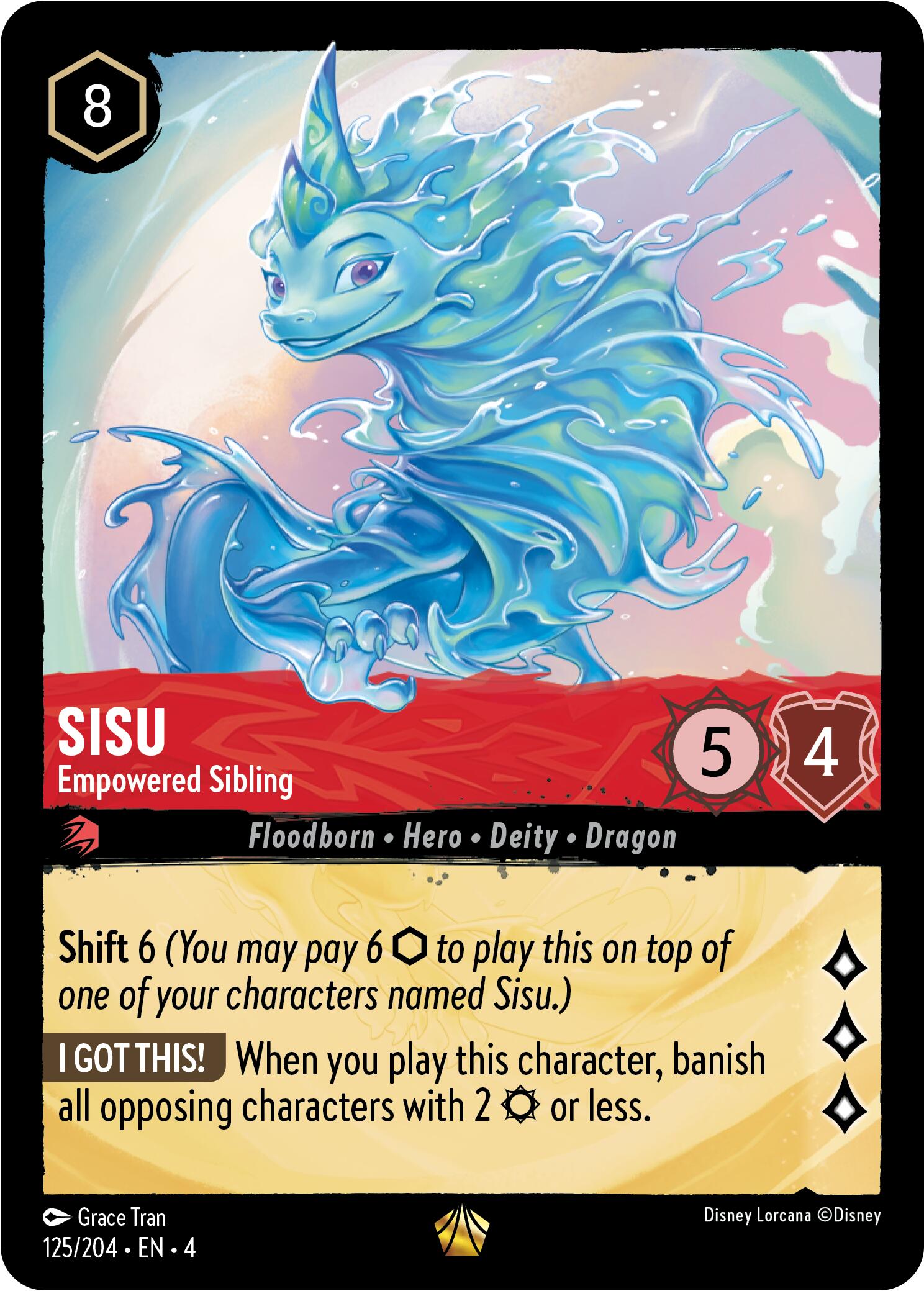 Sisu - Empowered Sibling (125/204) [Ursula's Return] | Empire Gaming NC
