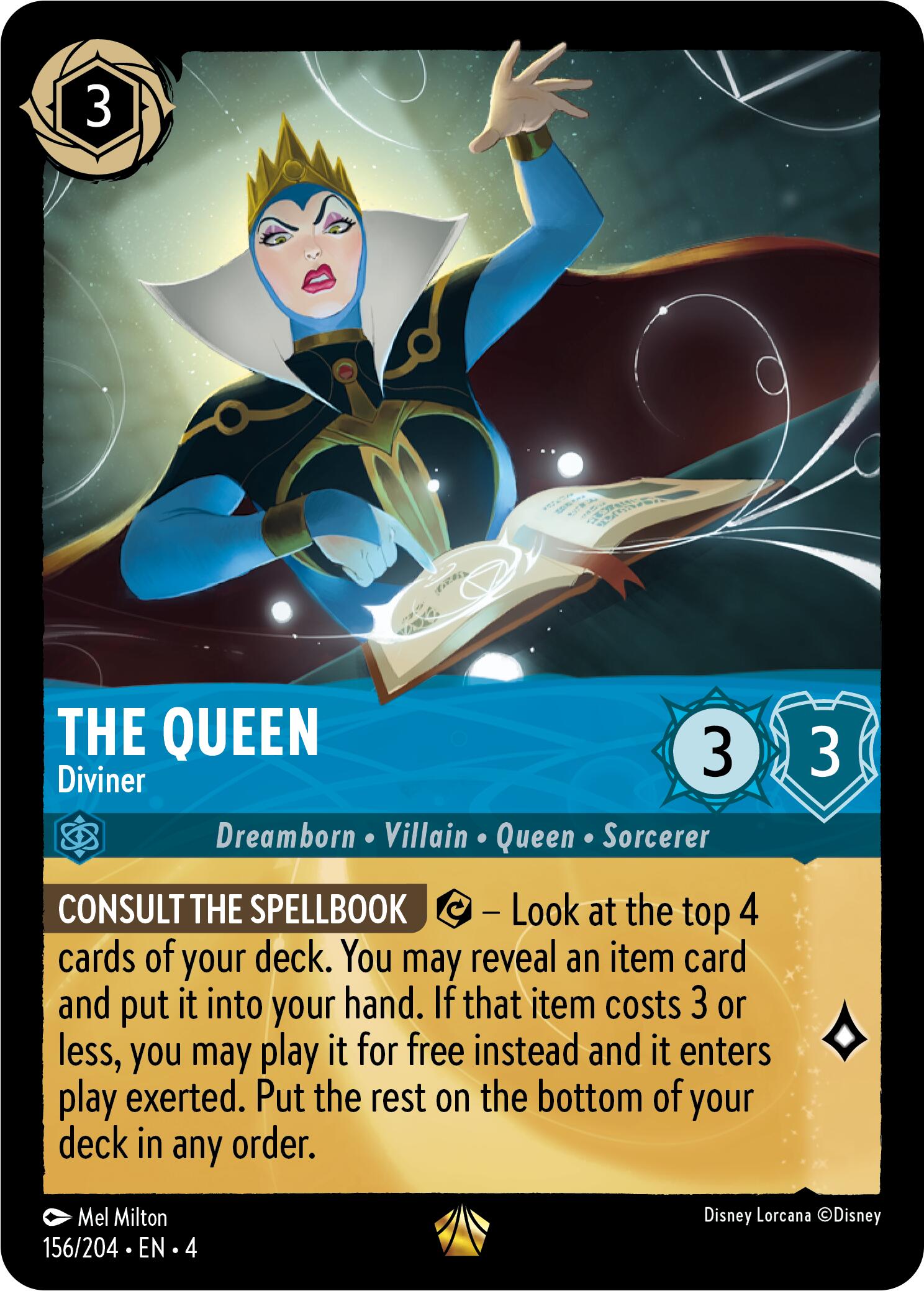 The Queen - Diviner (156/204) [Ursula's Return] | Empire Gaming NC
