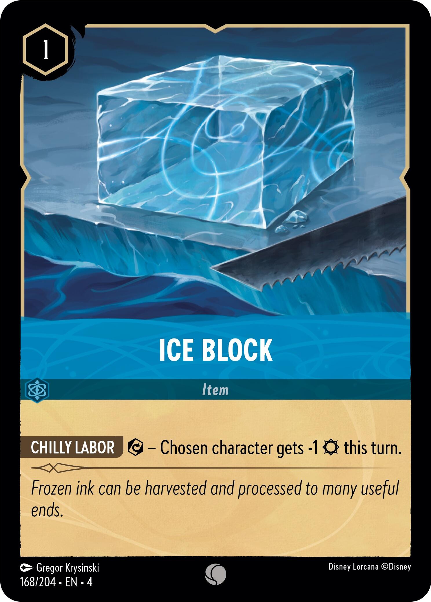 Ice Block (168/204) [Ursula's Return] | Empire Gaming NC