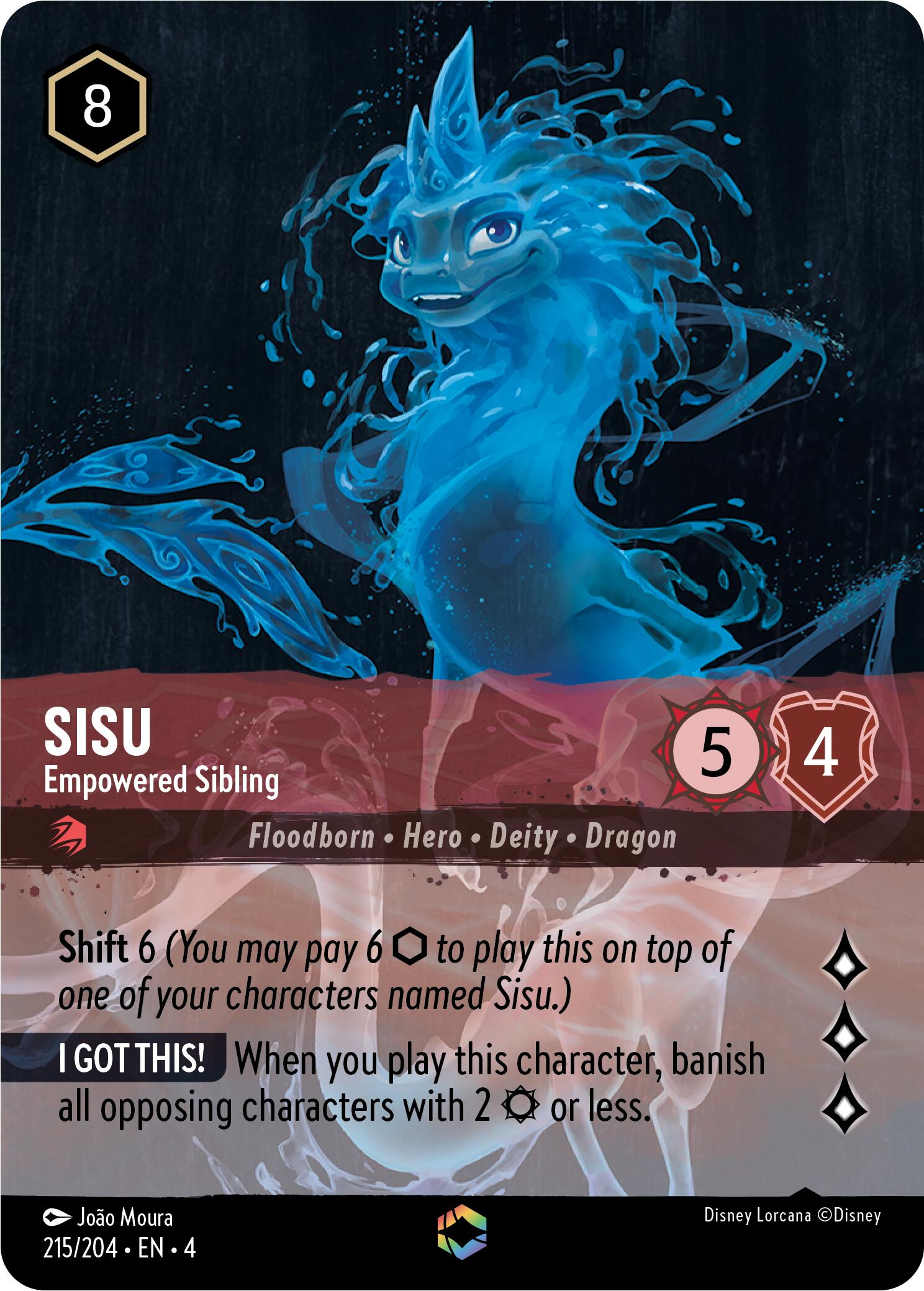 Sisu - Empowered Sibling (Enchanted) (215/204) [Ursula's Return] | Empire Gaming NC