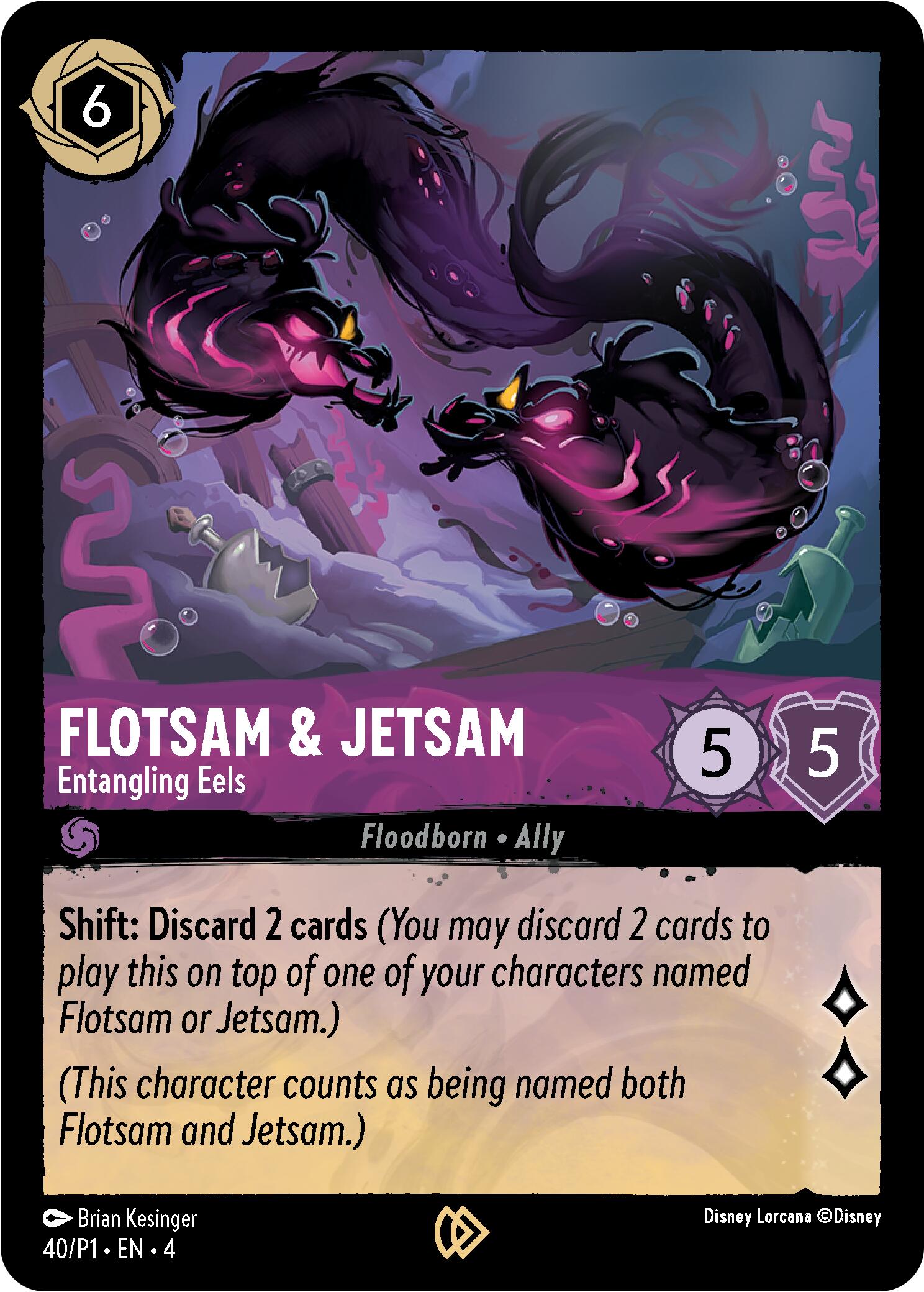 Flotsam & Jetsam - Entangling Eels (40) [Promo Cards] | Empire Gaming NC