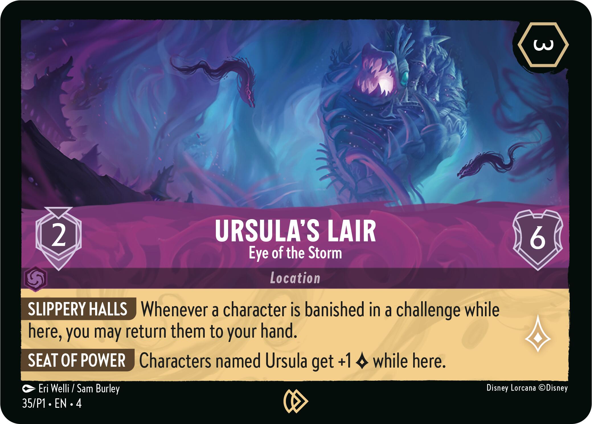 Ursula's Lair - Eye of the Storm (35) [Promo Cards] | Empire Gaming NC
