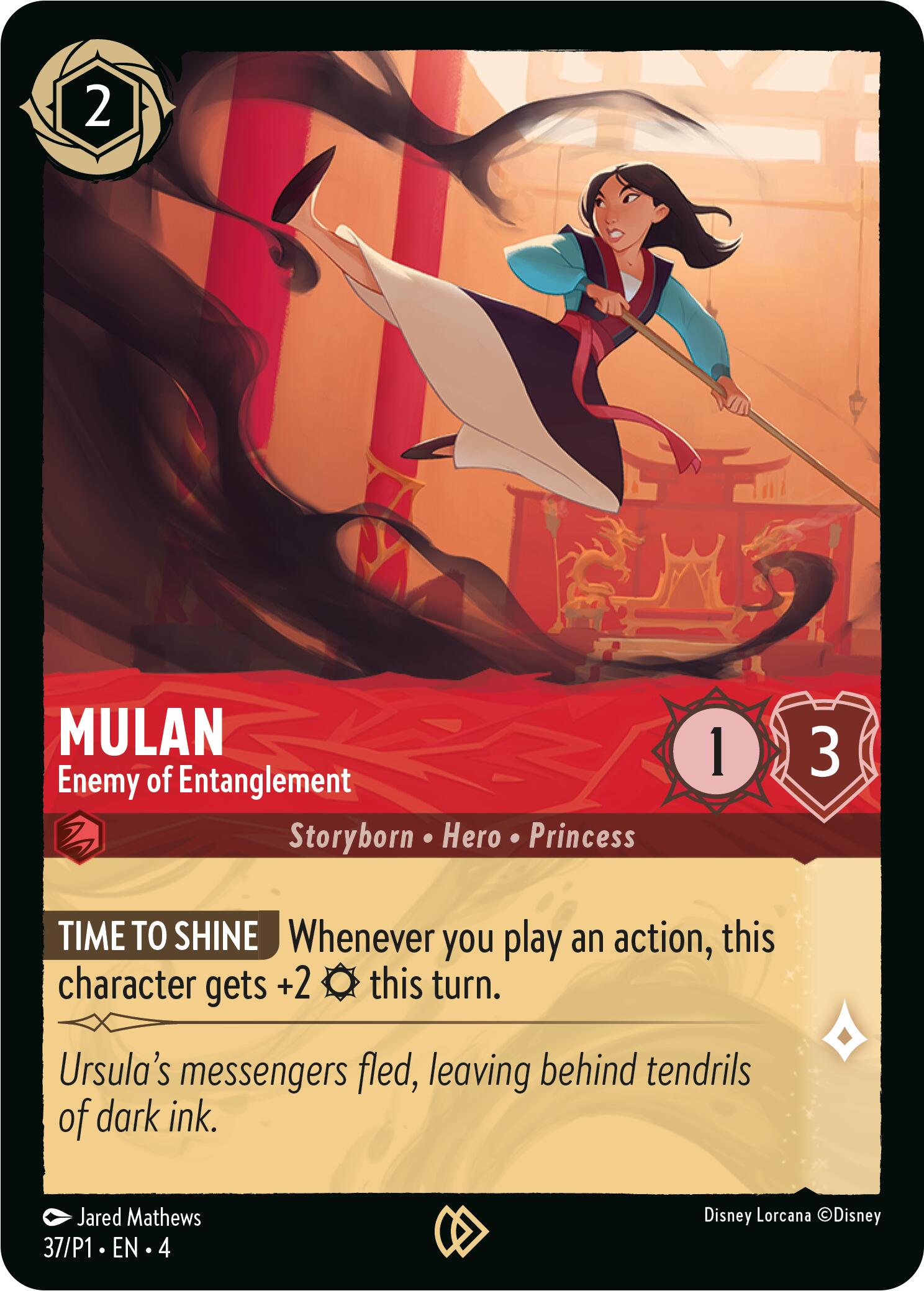Mulan - Enemy of Entanglement (37) [Promo Cards] | Empire Gaming NC
