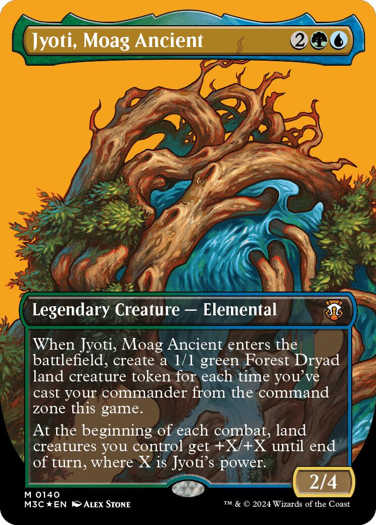 Jyoti, Moag Ancient (Borderless) (Ripple Foil) [Modern Horizons 3 Commander] | Empire Gaming NC
