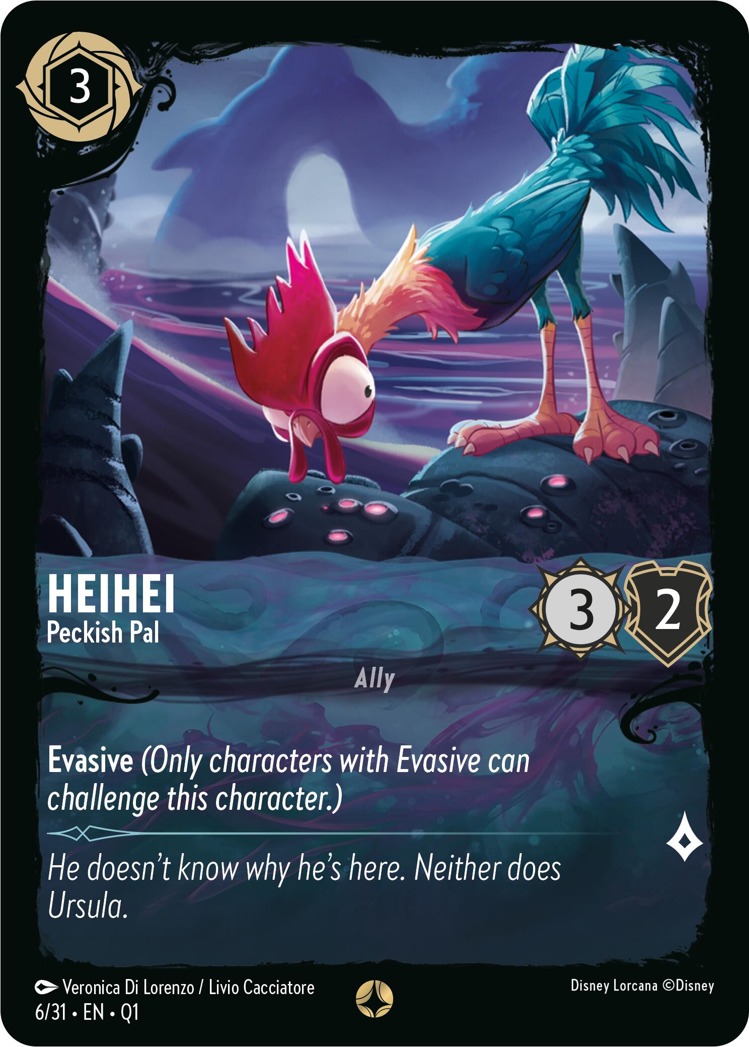 HeiHei - Peckish Pal (6/31) [Illumineer's Quest: Deep Trouble] | Empire Gaming NC