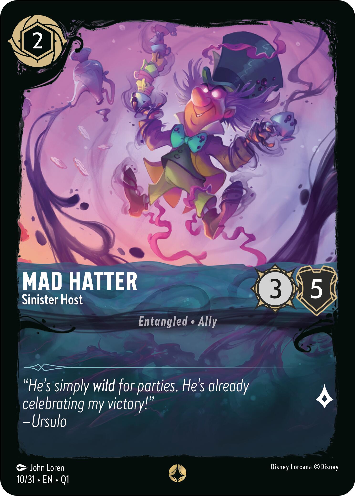 Mad Hatter - Sinister Host (10/31) [Illumineer's Quest: Deep Trouble] | Empire Gaming NC