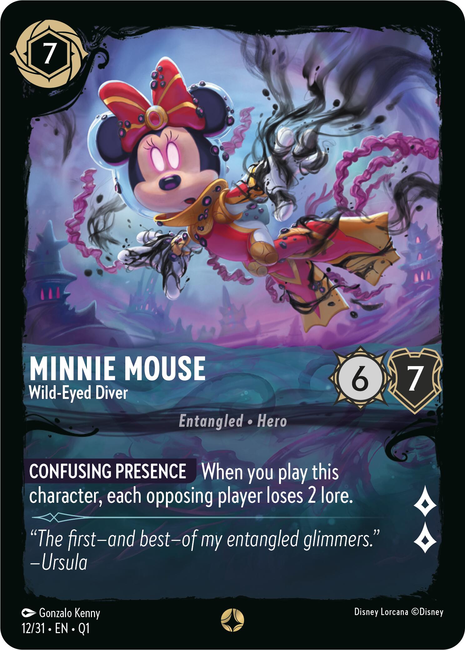 Minnie Mouse - Wild-Eyed Diver (12/31) [Illumineer's Quest: Deep Trouble] | Empire Gaming NC