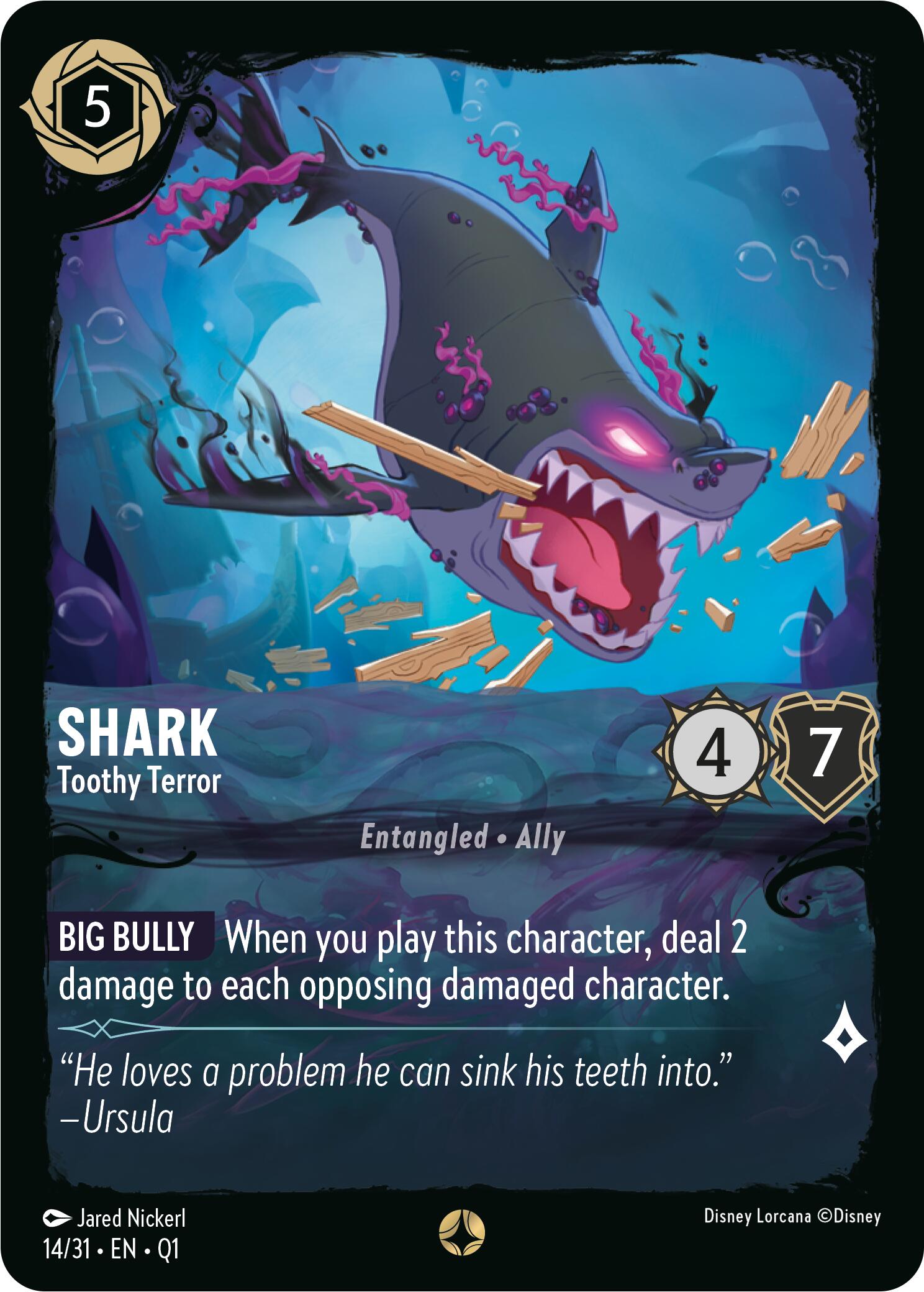 Shark - Toothy Terror (14/31) [Illumineer's Quest: Deep Trouble] | Empire Gaming NC
