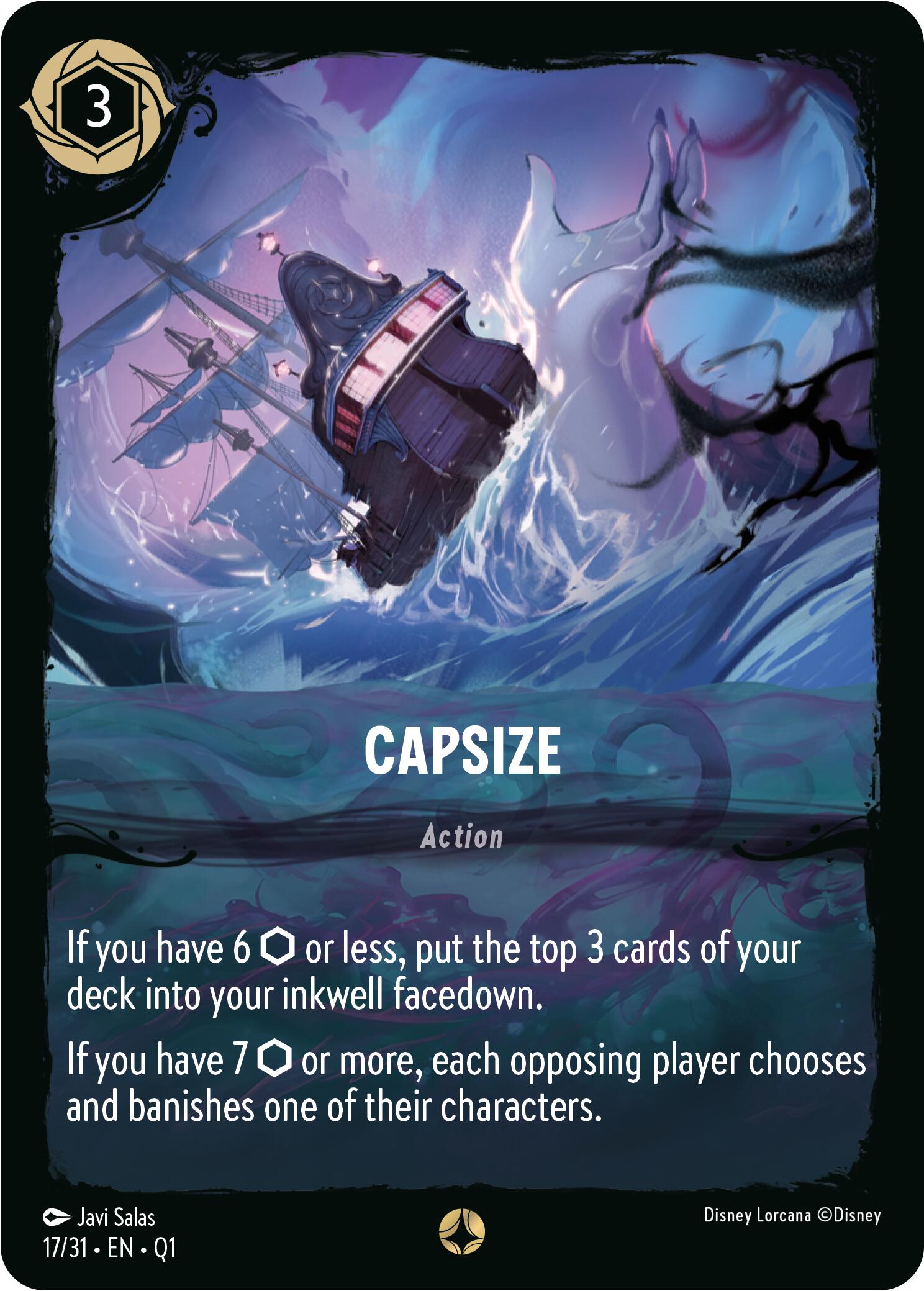 Capsize (17/31) [Illumineer's Quest: Deep Trouble] | Empire Gaming NC
