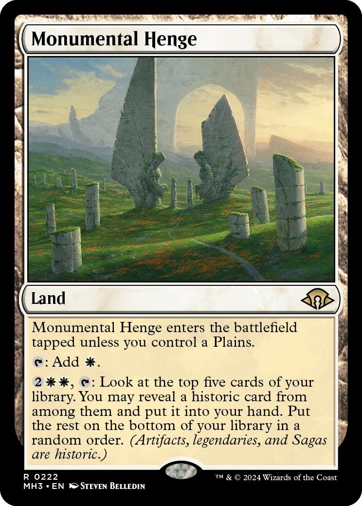 Monumental Henge [Modern Horizons 3] | Empire Gaming NC