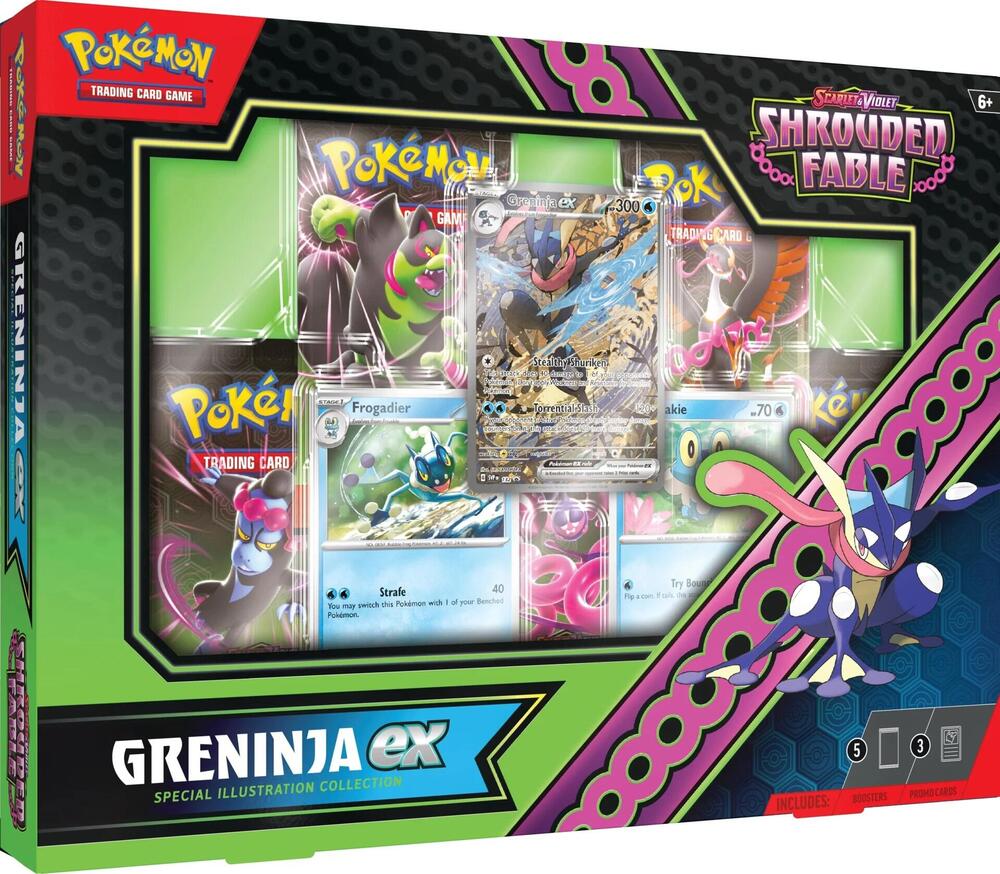 Greninja ex Special Illustration Collection - SV: Shrouded Fable | Empire Gaming NC