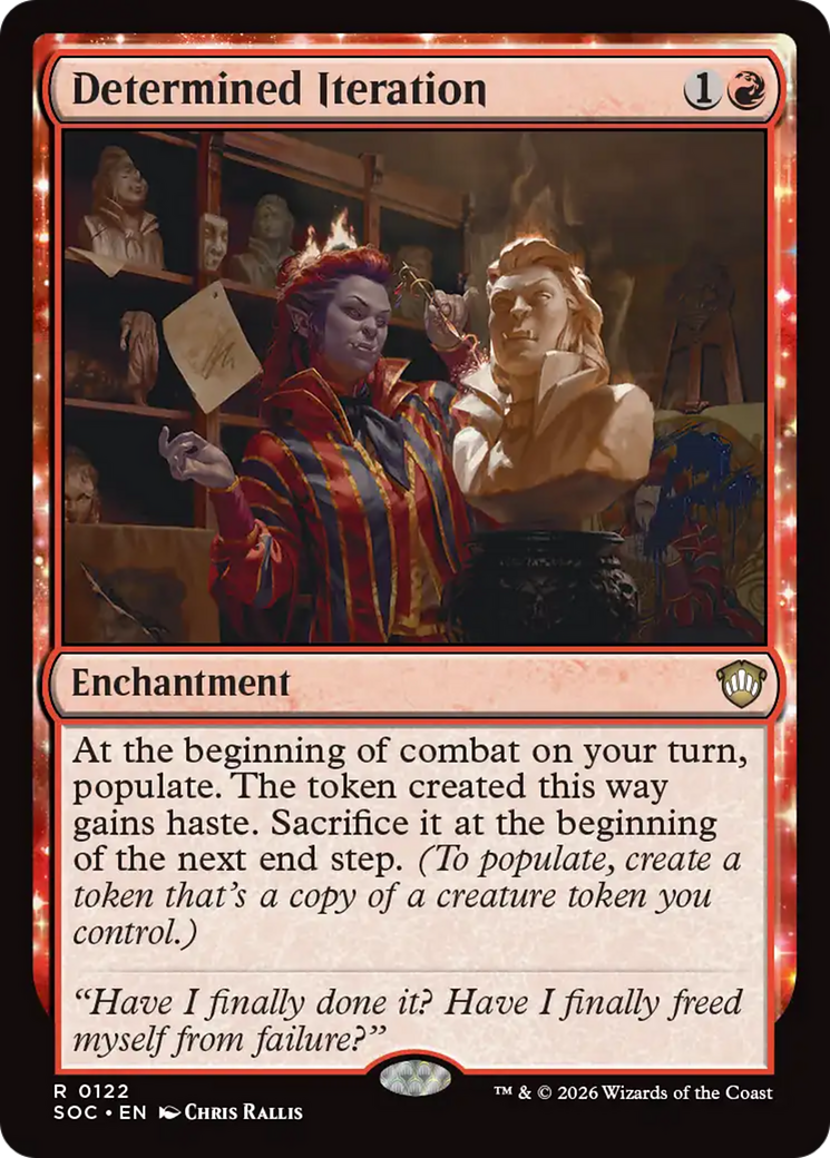 Determined Iteration [Secrets of Strixhaven Commander] | Empire Gaming NC