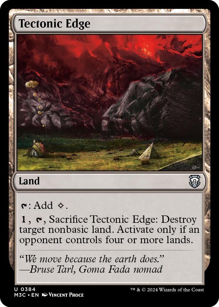 Tectonic Edge [Modern Horizons 3 Commander] | Empire Gaming NC