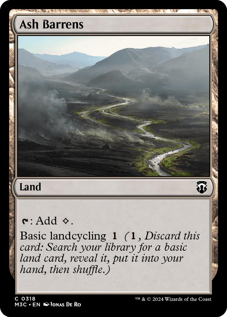 Ash Barrens [Modern Horizons 3 Commander] | Empire Gaming NC