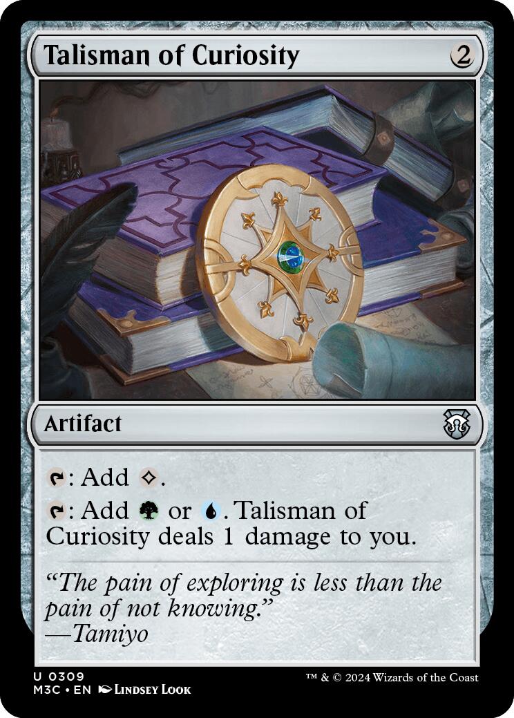 Talisman of Curiosity [Modern Horizons 3 Commander] | Empire Gaming NC