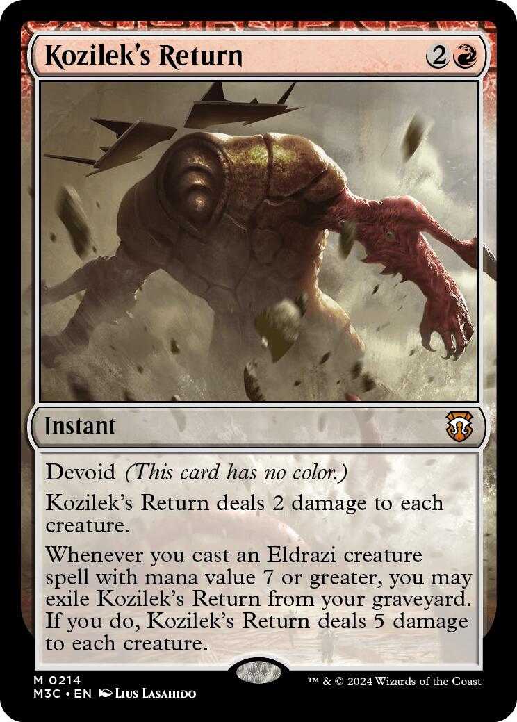 Kozilek's Return [Modern Horizons 3 Commander] | Empire Gaming NC