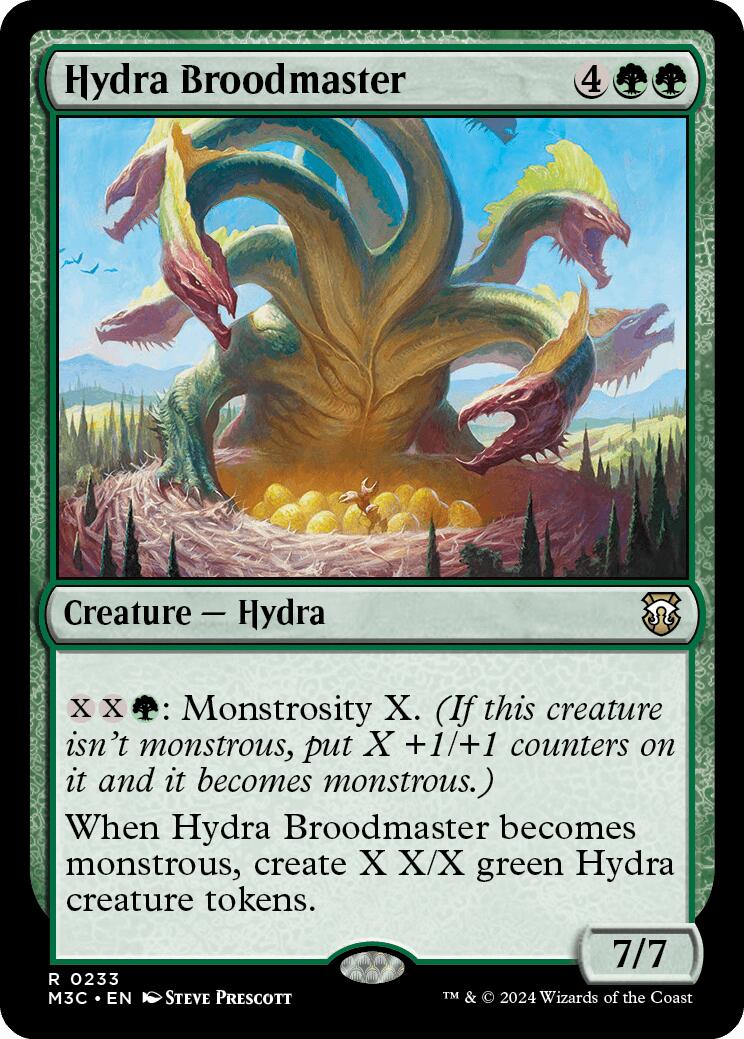 Hydra Broodmaster [Modern Horizons 3 Commander] | Empire Gaming NC