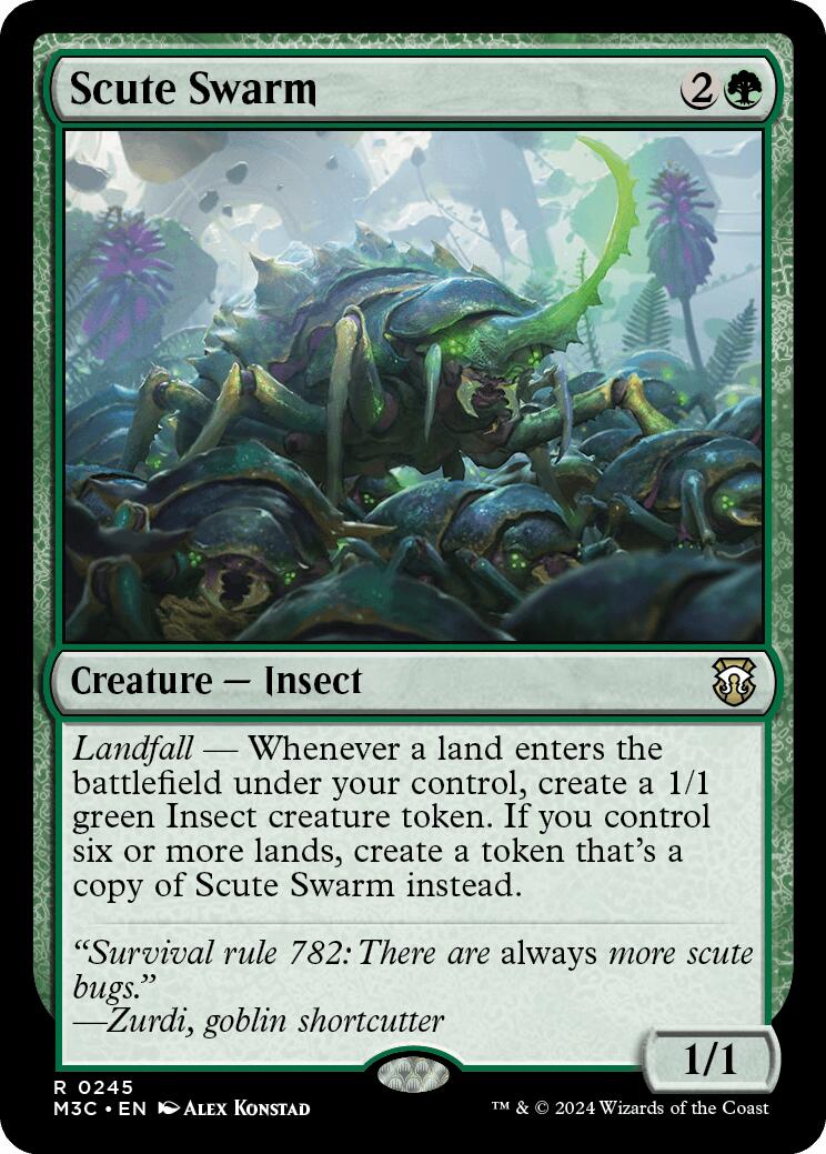 Scute Swarm [Modern Horizons 3 Commander] | Empire Gaming NC