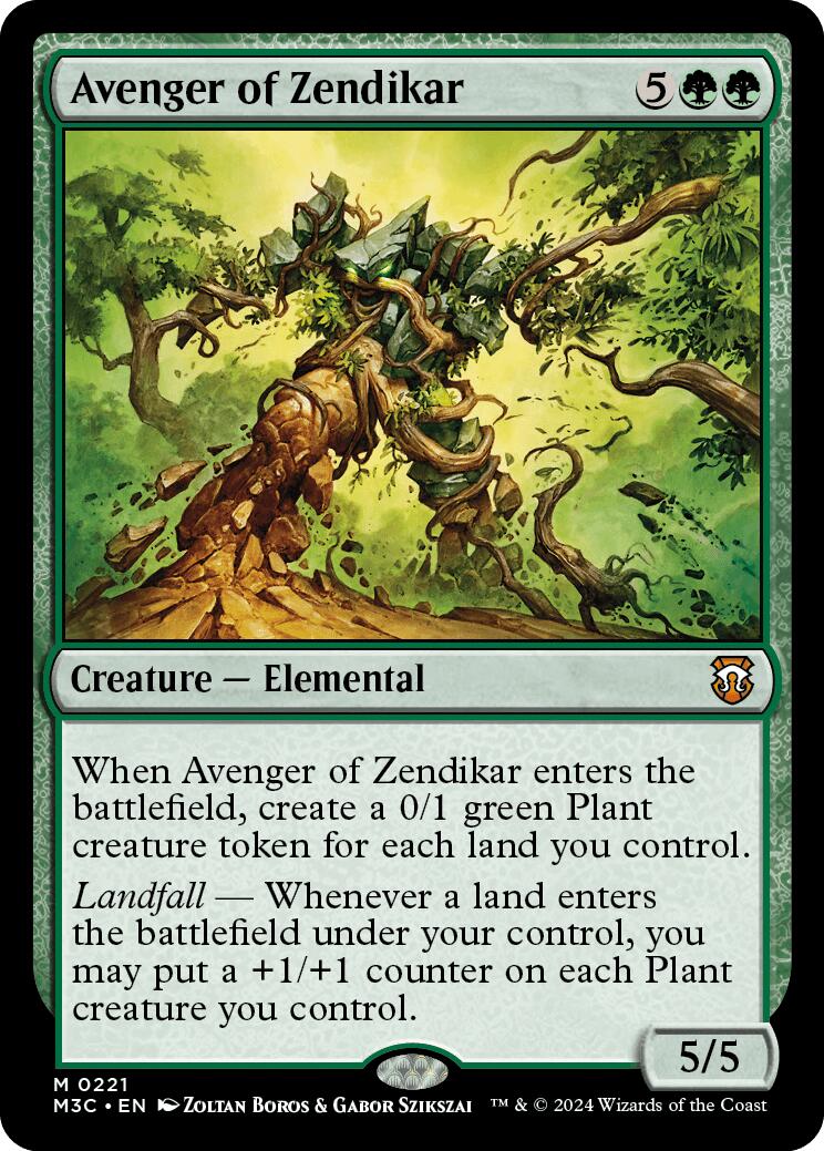 Avenger of Zendikar [Modern Horizons 3 Commander] | Empire Gaming NC