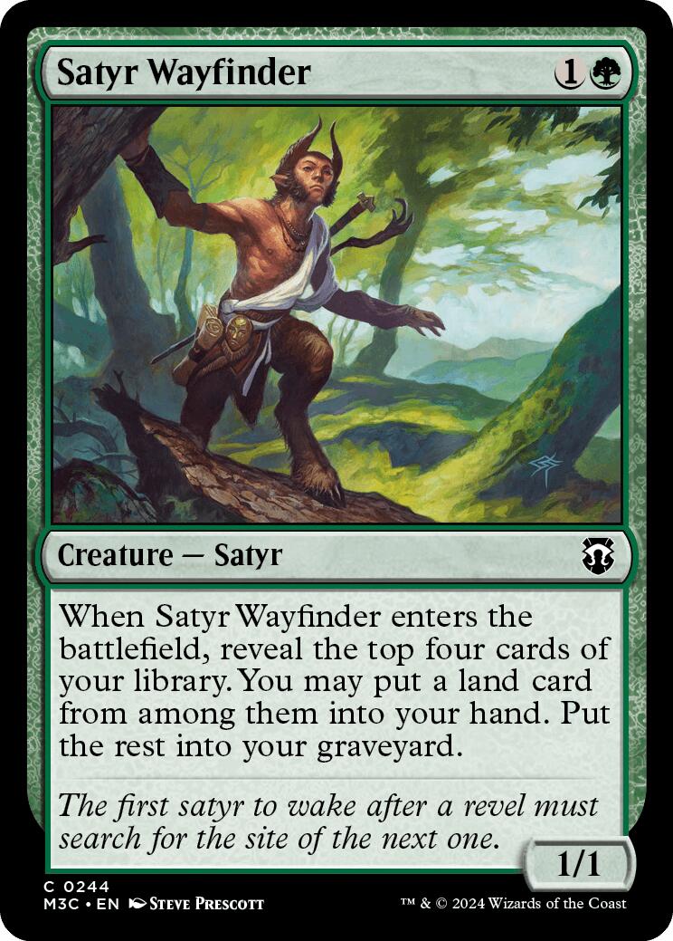 Satyr Wayfinder [Modern Horizons 3 Commander] | Empire Gaming NC