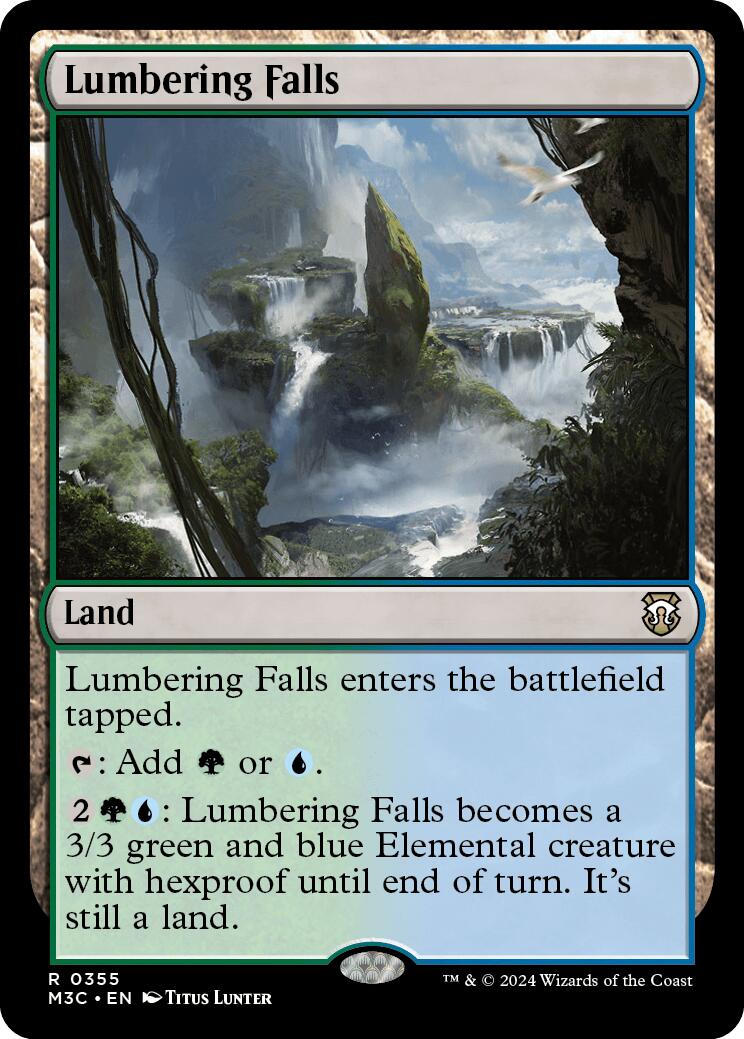 Lumbering Falls [Modern Horizons 3 Commander] | Empire Gaming NC