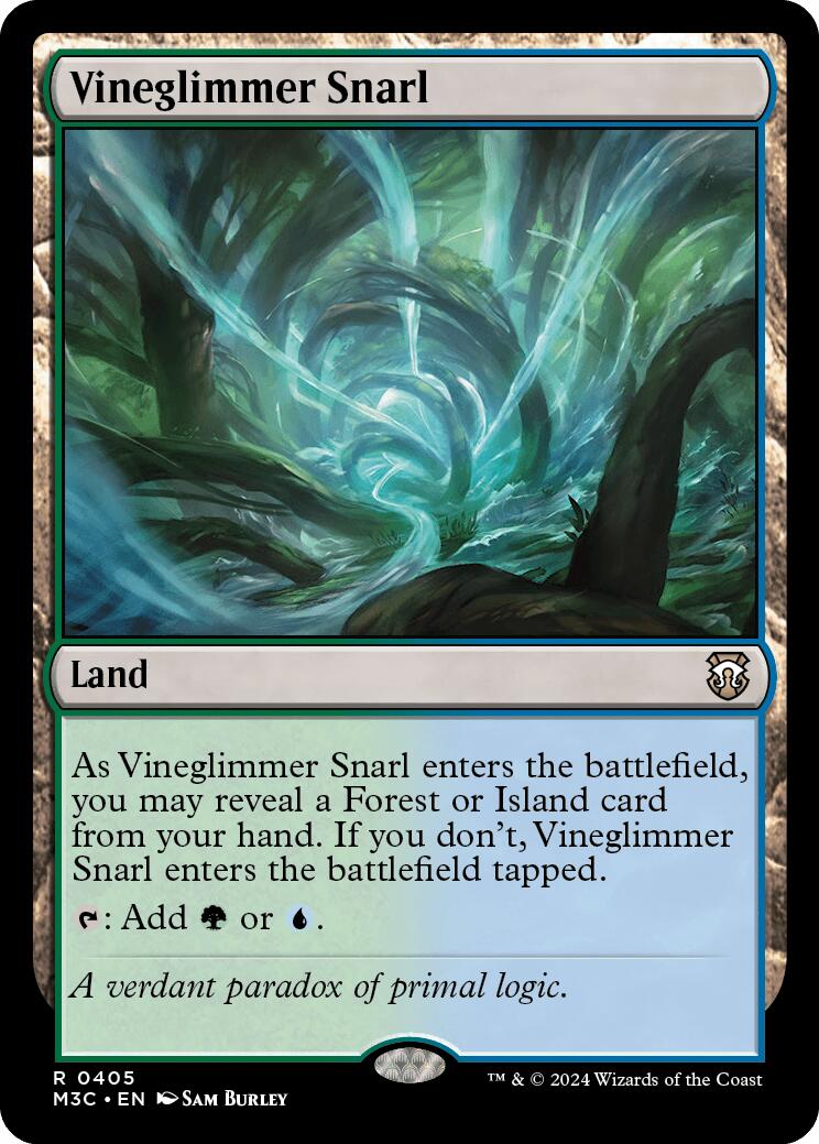 Vineglimmer Snarl [Modern Horizons 3 Commander] | Empire Gaming NC