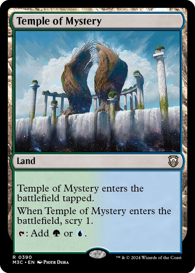 Temple of Mystery [Modern Horizons 3 Commander] | Empire Gaming NC