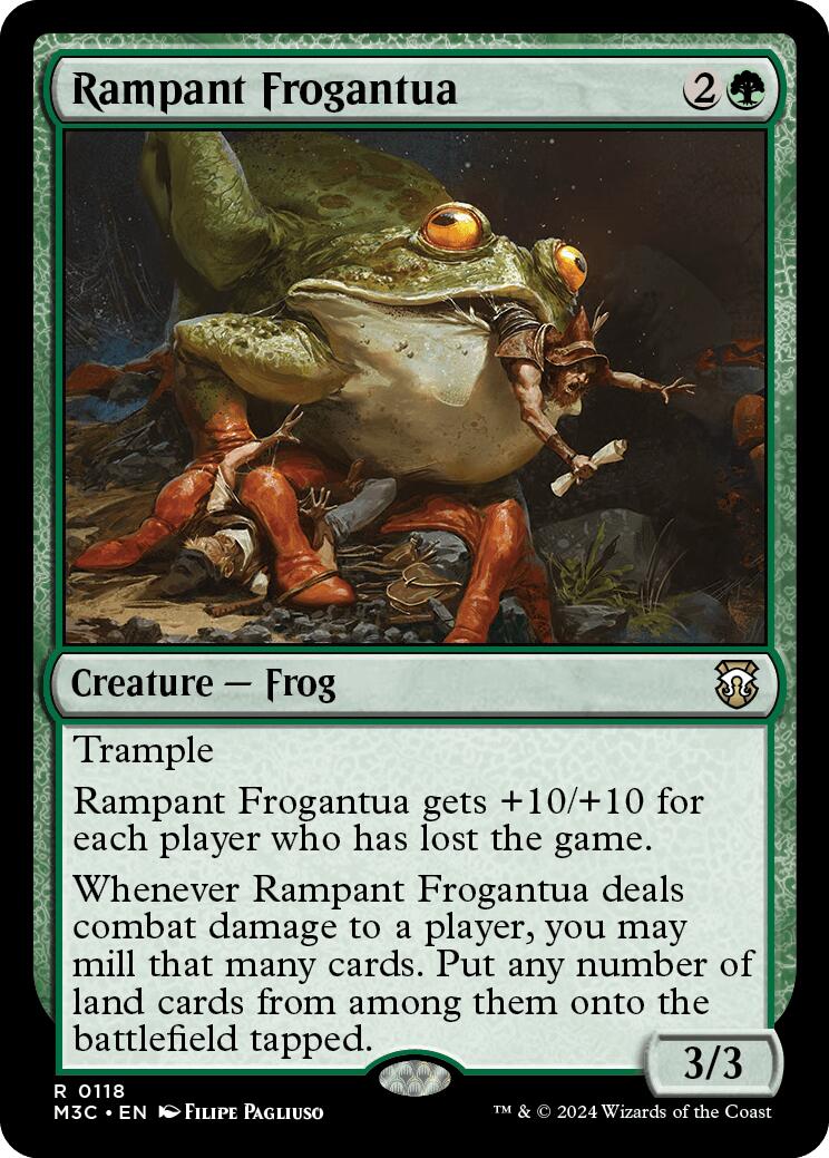 Rampant Frogantua [Modern Horizons 3 Commander] | Empire Gaming NC