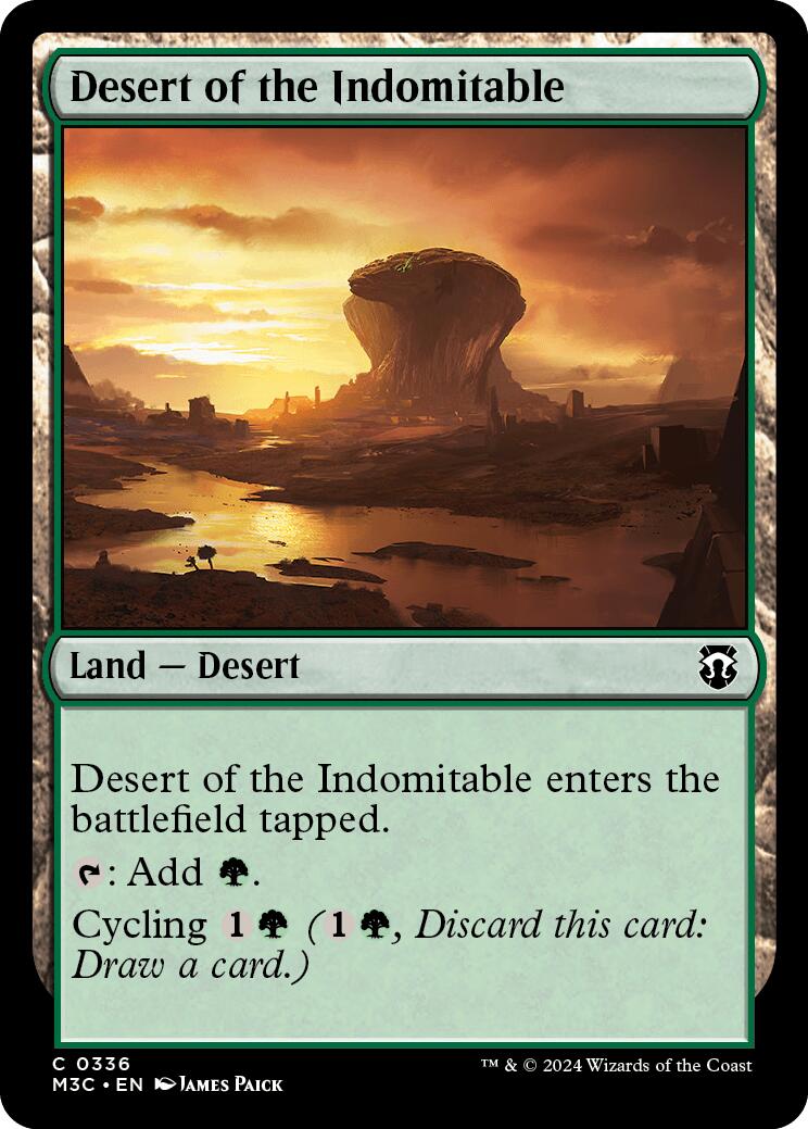 Desert of the Indomitable [Modern Horizons 3 Commander] | Empire Gaming NC