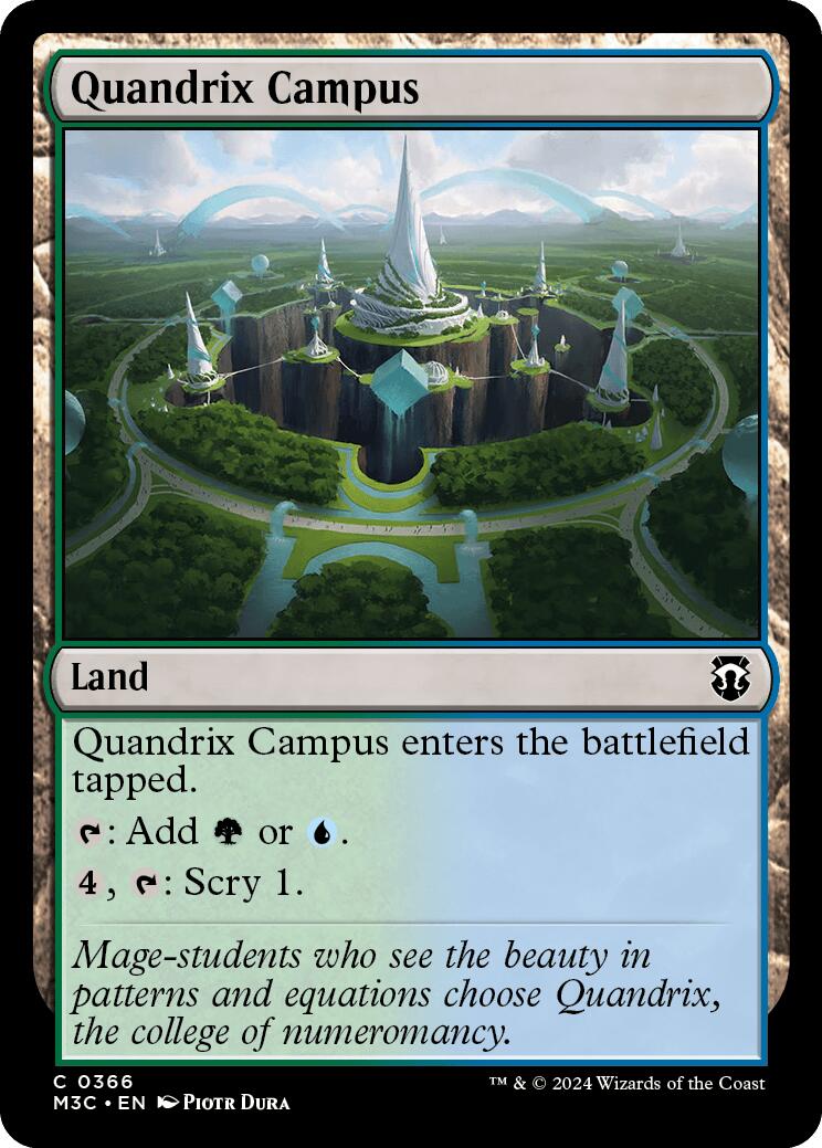 Quandrix Campus [Modern Horizons 3 Commander] | Empire Gaming NC