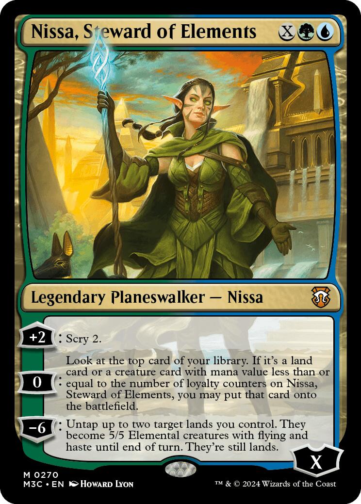 Nissa, Steward of Elements [Modern Horizons 3 Commander] | Empire Gaming NC