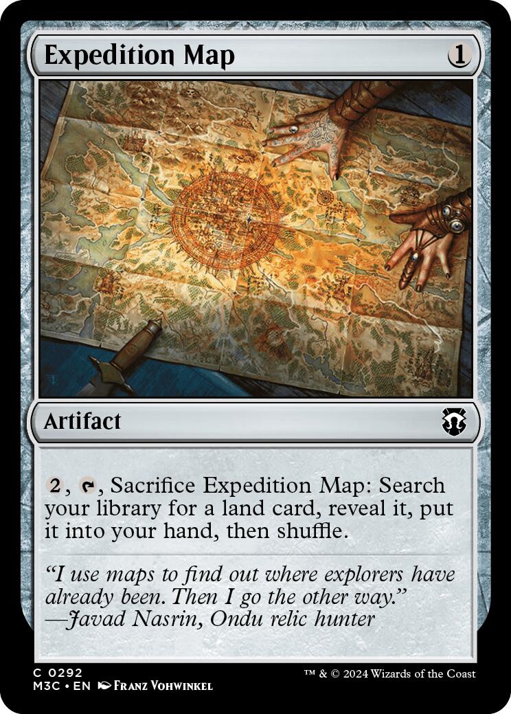 Expedition Map [Modern Horizons 3 Commander] | Empire Gaming NC