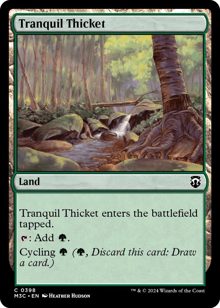 Tranquil Thicket [Modern Horizons 3 Commander] | Empire Gaming NC