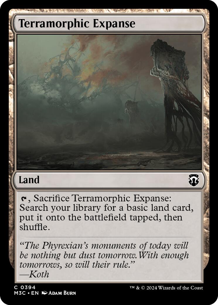 Terramorphic Expanse [Modern Horizons 3 Commander] | Empire Gaming NC