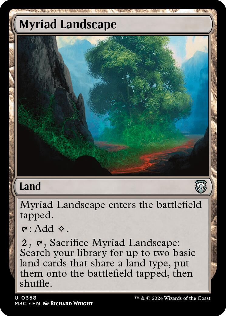 Myriad Landscape [Modern Horizons 3 Commander] | Empire Gaming NC