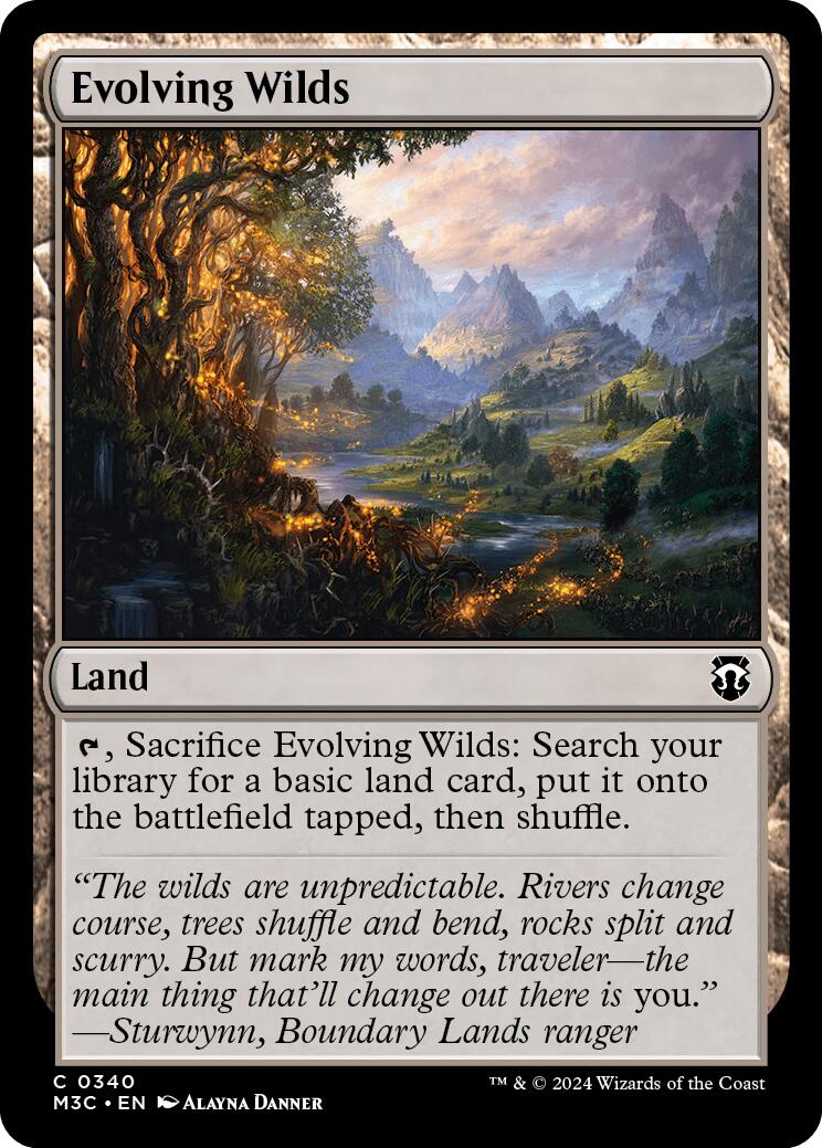 Evolving Wilds [Modern Horizons 3 Commander] | Empire Gaming NC