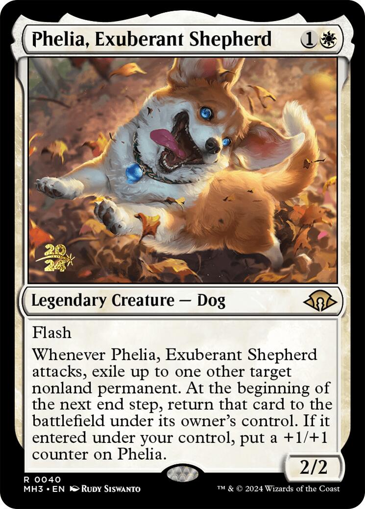 Phelia, Exuberant Shepherd [Modern Horizons 3 Prerelease Promos] | Empire Gaming NC